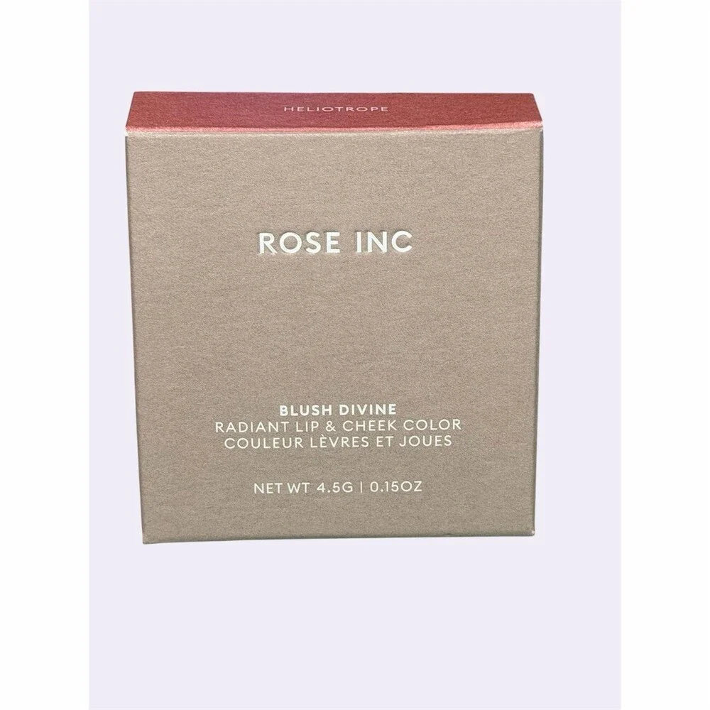 Rose Inc Blush Divine Lip & Cheek Color Heliotrope Refillable Compact 4.5g